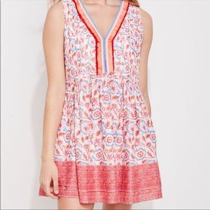 Vineyard vines floral pintuck dress, size S, NWT